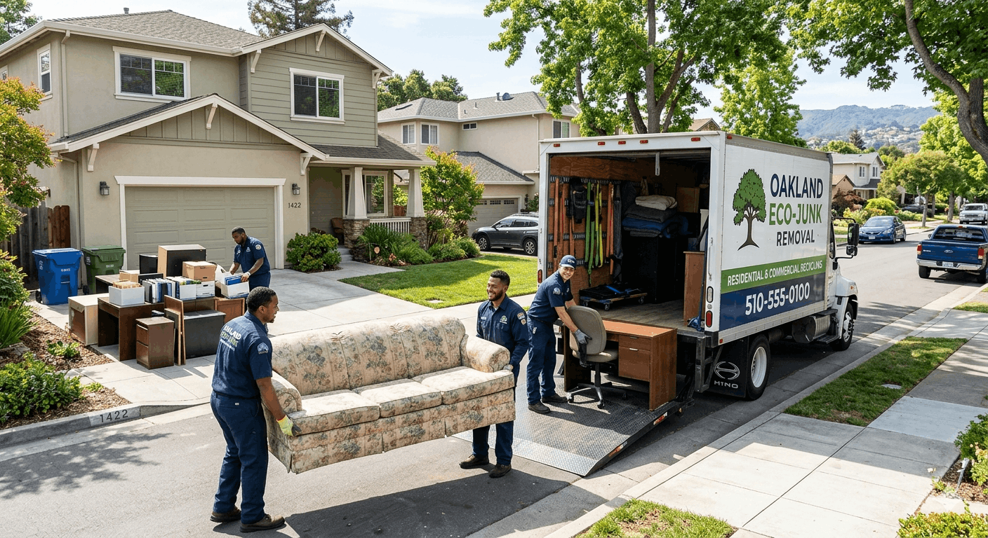 Why Oakland Property Owners Trust Professional Junk Removal for Large Item Disposal