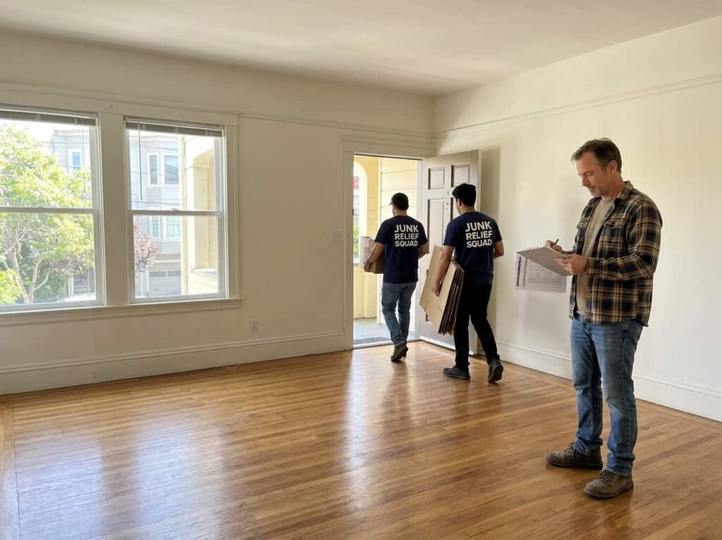 Rental Property Cleanout in Oakland CA